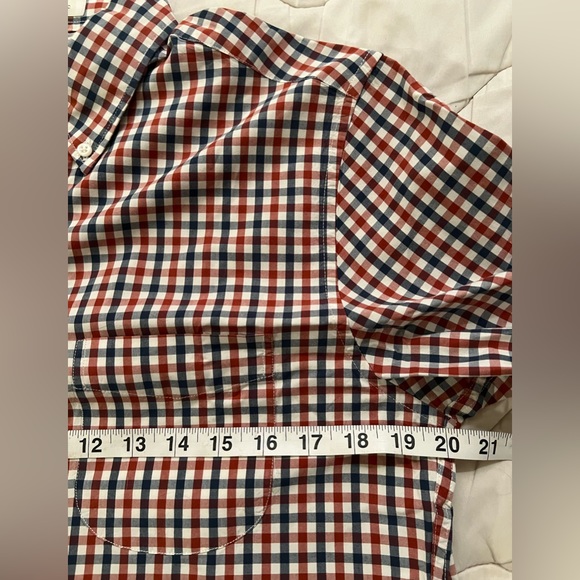 J Crew Men’s Classic Organic Cotton Secret Wash Checkered Button Down Shirt S - Picture 4 of 5